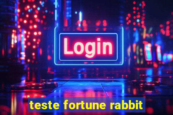 teste fortune rabbit